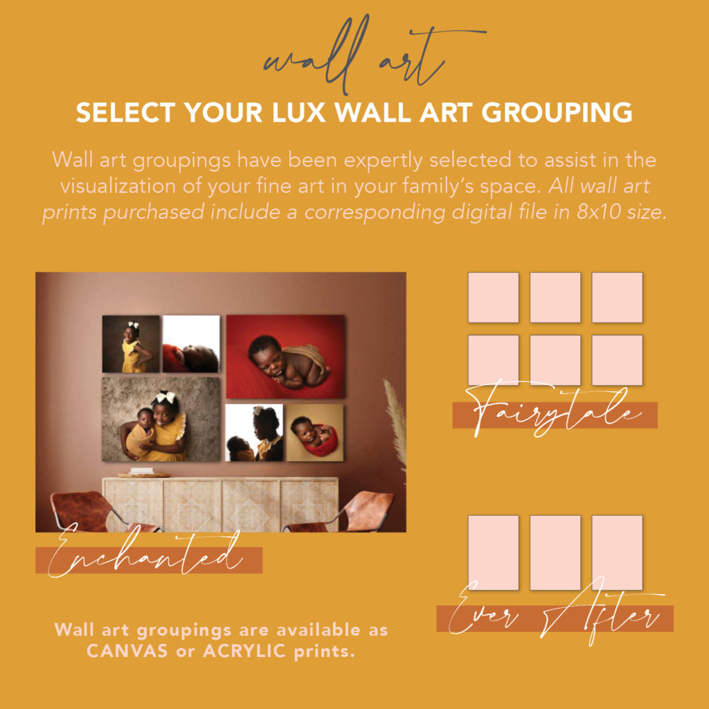 wall art, photo grouping, wall grouping, lux, luxury wall art